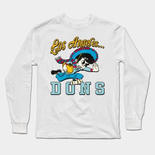 Defunct Los Angeles Dons Football Team Long Sleeve T-Shirt